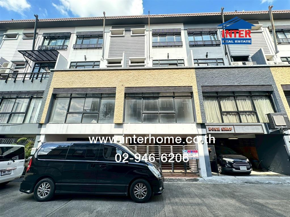 For SaleTownhomeChaengwatana, Muangthong : Townhouse, 3 floors, 19.6 sq m. Townhouse, Soi Chaengwattana-Pak Kret 32, Chaengwattana Road, Chaiyaphruek Road, Pak Kret, Nonthaburi.