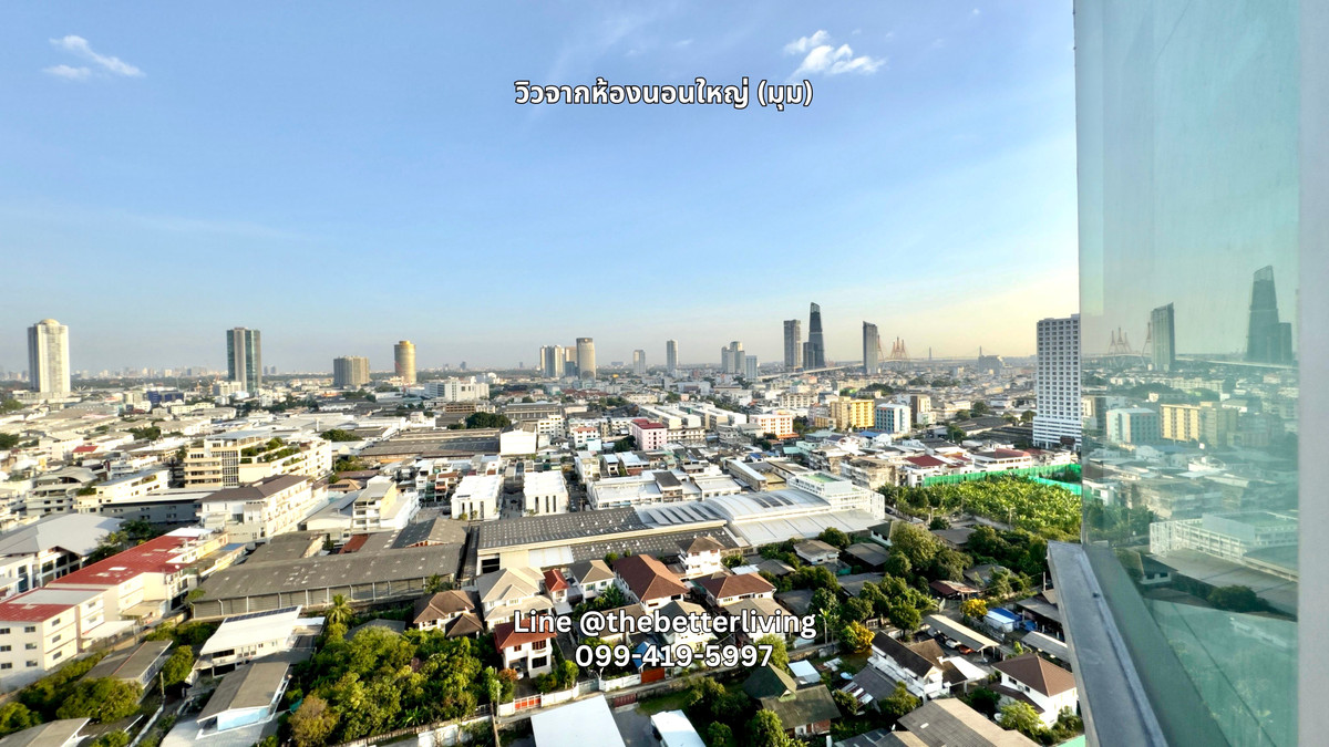 For SaleCondoRama3 (Riverside),Satupadit : For Sale Condo Rama 3 Corner Room 2BR+1 Fix Parking Ready to move in Near Sathorn , Asok