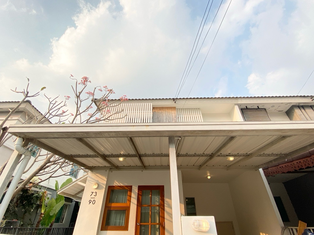 ให้เช่าทาวน์โฮมนนทบุรี บางใหญ่ บางบัวทอง : ให้เช่าทาวน์โฮมแฝด 2 ชั้น  พฤกษา 54 เฟส 2 คลองถนน สวยละมุน สไตล์วินเทจ มินิมอล  ใกล้เซ็นทรัลเวสต์เกต 