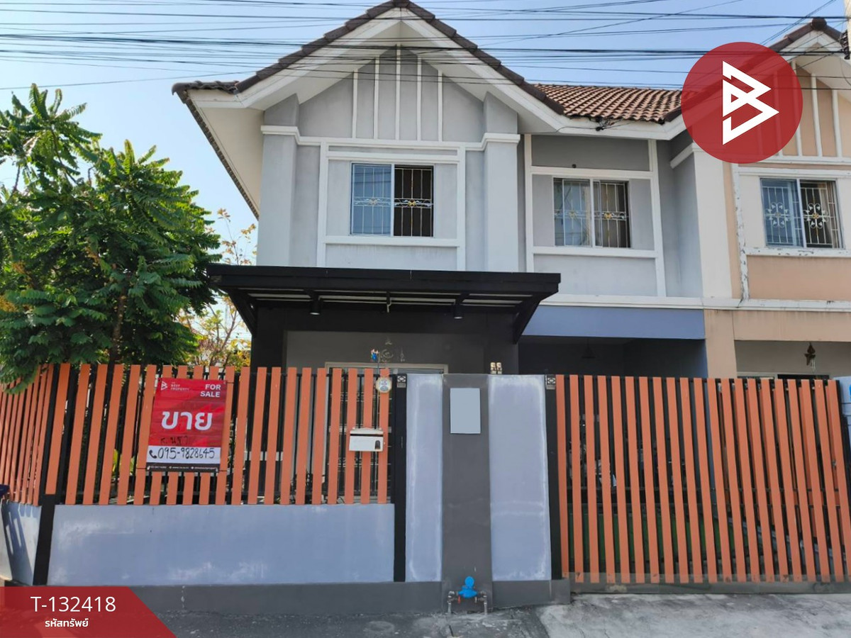 For SaleTownhomeSamut Prakan,Samrong : Townhouse for sale Pruksa Village 28/1 Bang Pu-Phraeksa Industrial Estate, Samut Prakan