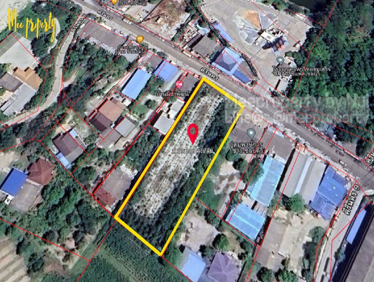 ให้เช่าที่ดินพัทยา บางแสน ชลบุรี สัตหีบ : #ให้เช่า / ที่ดินเปล่า ทำเลค้าขาย 2 ไร่ 65 ตร.ว อ.เมือง ต.ห้วยกะปิ จ.ชลบุรี ที่ดินกว้าง 32.31 เมตร ยาว 107.89 เมตร ME-238