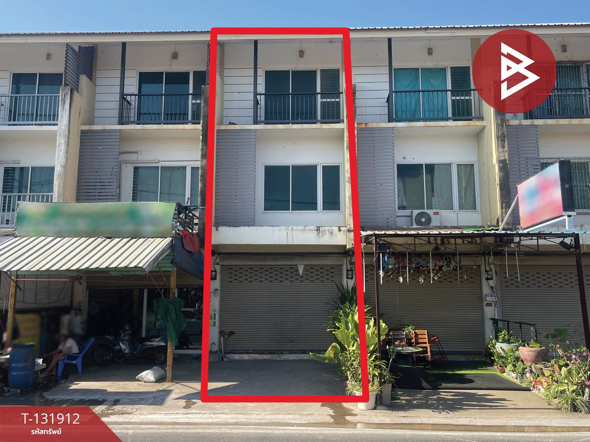 ขายอาคารพาณิชย์ขอนแก่น : ขายอาคารพาณิชย์ 3 ชั้น หมู่บ้านศิลาเพลส ขอนแก่น ทำเลดีติดถนน