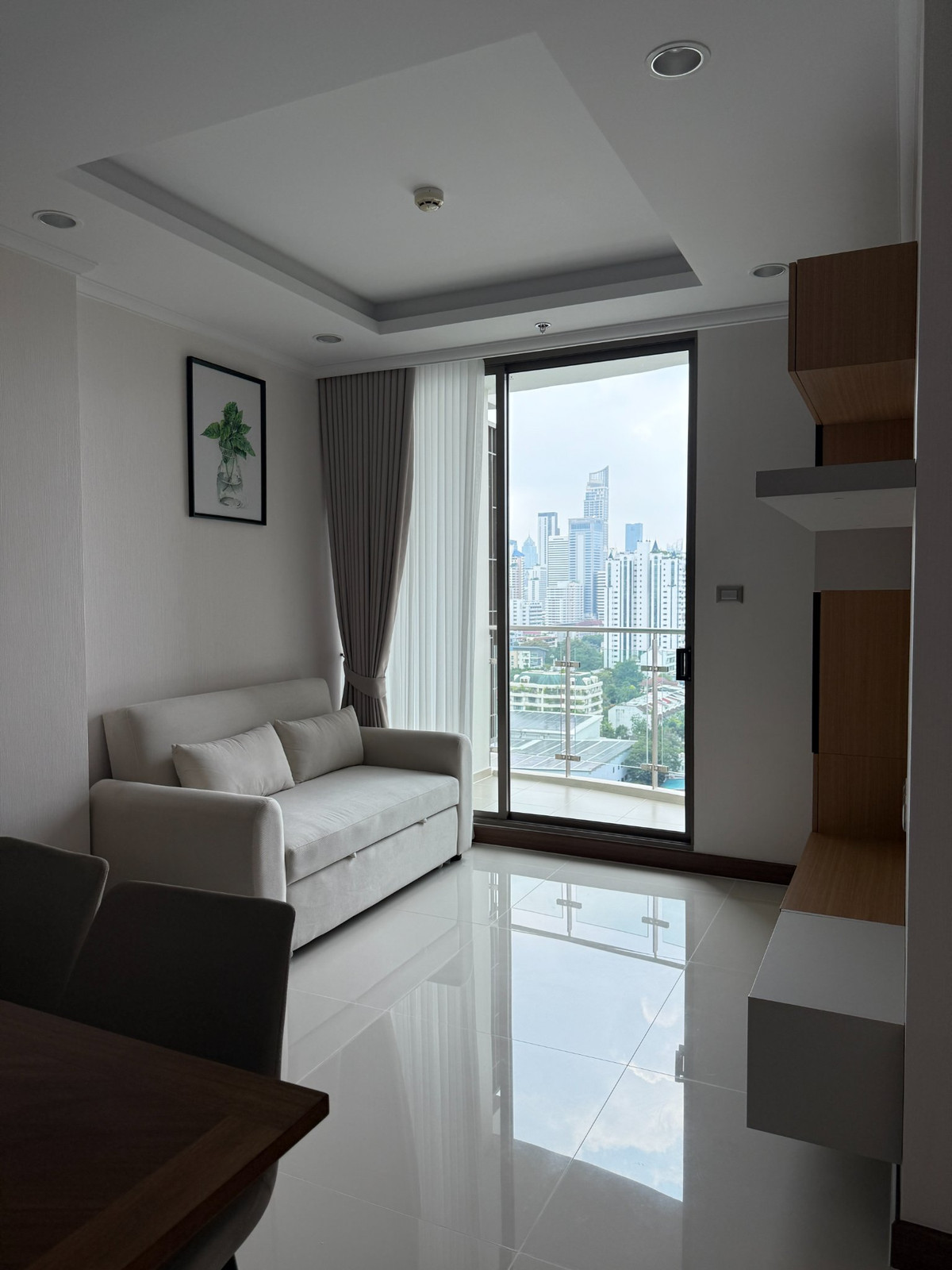 ให้เช่าคอนโดสุขุมวิท อโศก ทองหล่อ : PFD-07946 ให้เช่า Supalai Oriental Sukhumvit 39 ใกล้ BTS พร้อมพงษ์ 1 นอน 46 ตรม. ชั้น 18 ตึก A