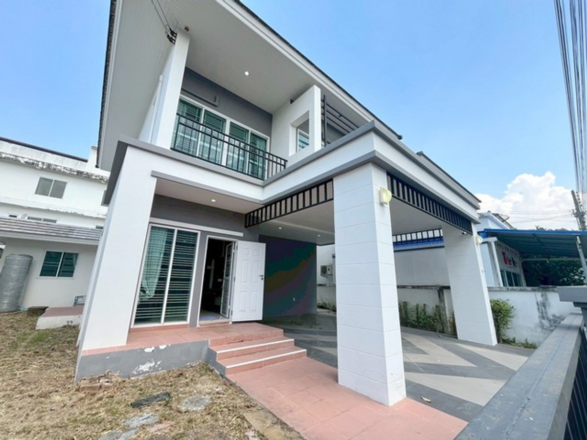 ให้เช่าบ้านศรีราชา แหลมฉบัง บ้านบึง : บ้านเดี่ยวให้เช่า ใกล้ J-Park ศรีราชา - พร้อมเข้าอยู่ 