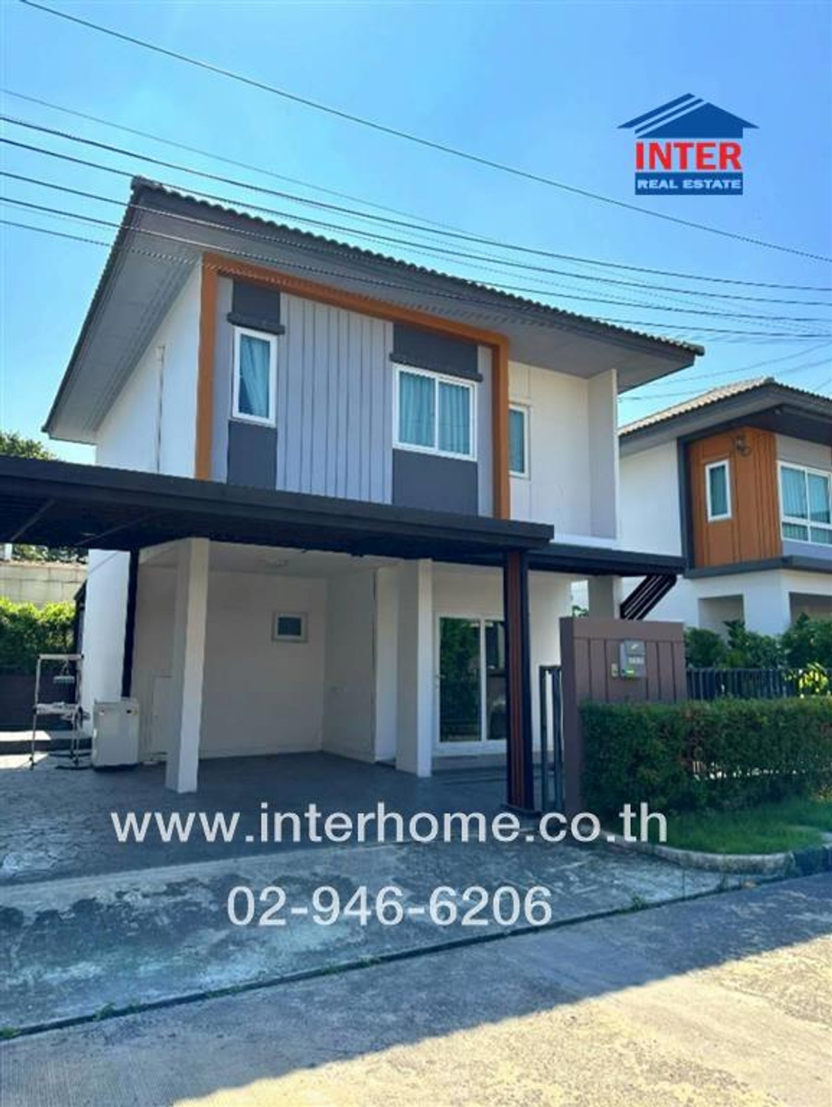 For SaleNawamin, Ramindra : Twin house, 2 floors, 36.4 sq m, Sense Village, Sai Mai 56, near Bhumibol Hospital, Soi Sai Mai 56, Phahon Yothin Road, Sai Mai Road, Sai Mai District, Bangkok