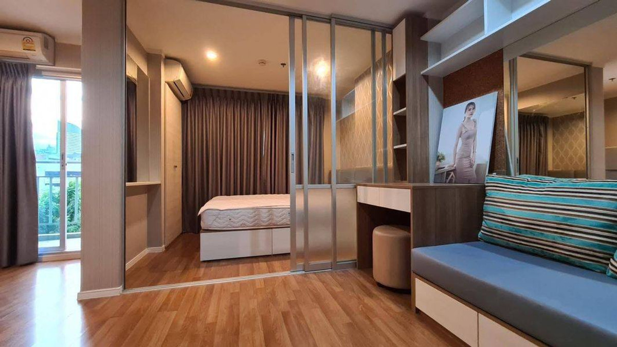 For SaleCondoRama9, Petchburi, RCA : Beautiful room, good location, complete with furniture. Very good price!!⭐Lumpini Park Rama 9 - Ratchada (Lumpini Park Rama 9 - Ratchada)