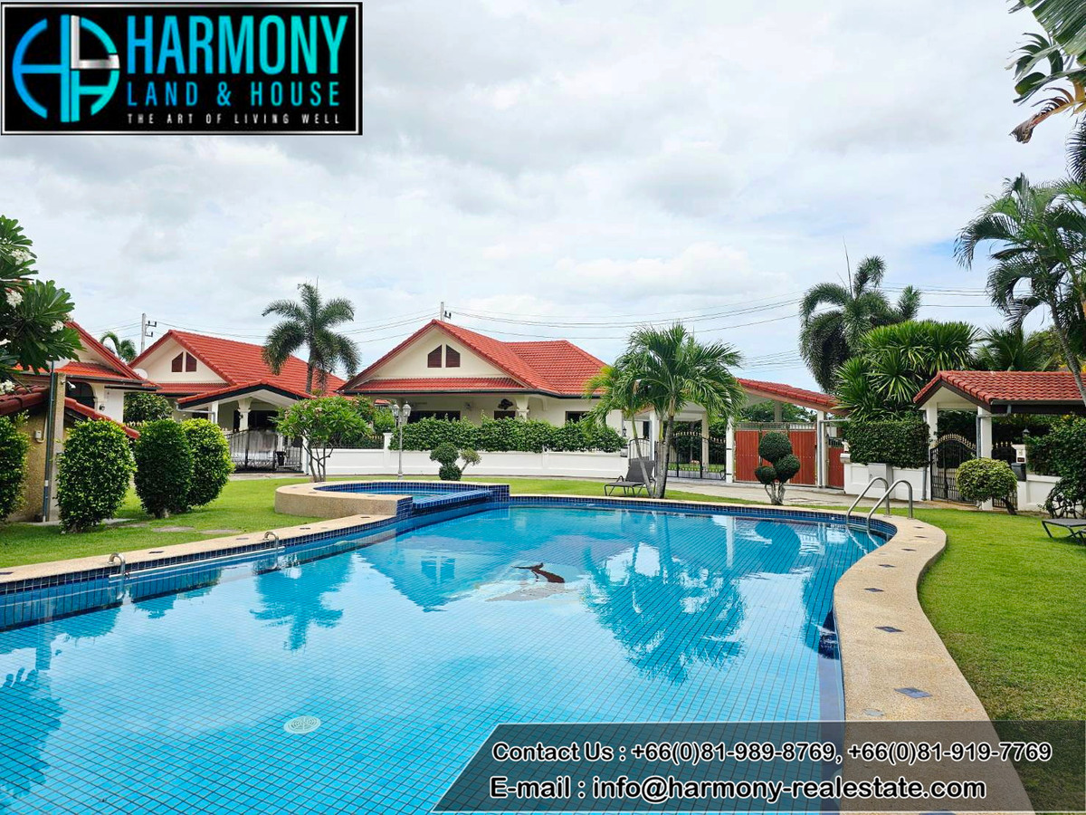 ขายบ้านหัวหิน ประจวบคีรีขันธ์ : 🏡 บ้านเดี่ยวในโครงการเงียบสงบ ใกล้เมืองหัวหิน 🌴