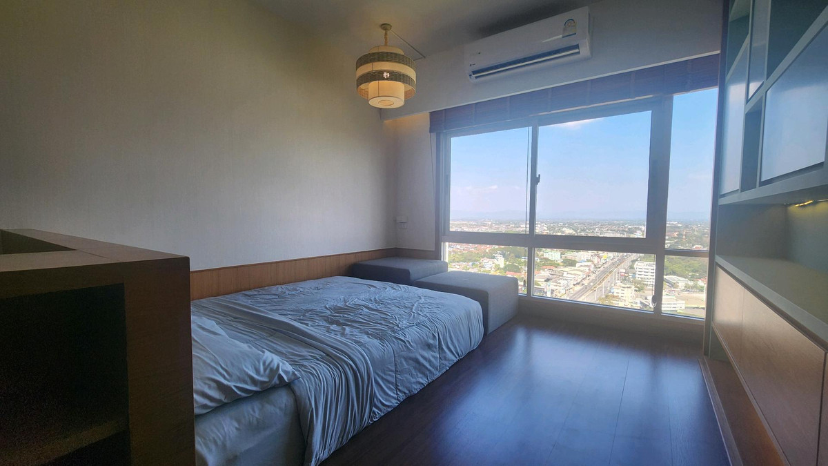 ให้เช่าคอนโดเชียงใหม่ : Supalai Monte 2 | ให้เช่า 1 ห้องนอน ไซต์ใหญ่ วิวสวย เห็นภูเขา และห้องมีโต๊ะทำงาน เอาฟูกมาใส่เพิ่มได้ สะดวกสะบาย เดินถึงเซ็นทรัล เฟส เชียงใหม่