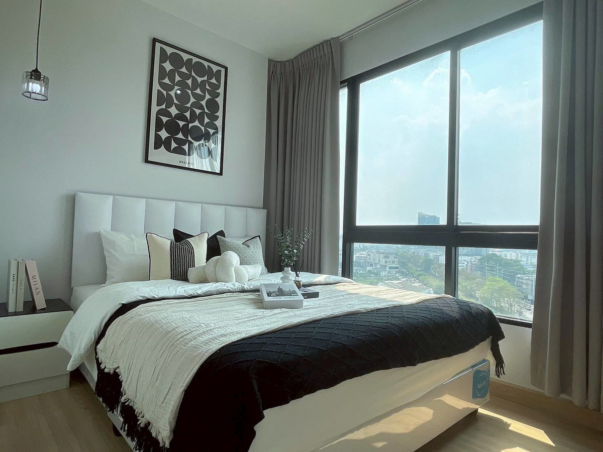 For SaleCondoKasetsart, Ratchayothin : Decorated and ready to move in, beautiful on the cover, open view, Niche Mono Ratchavipha.