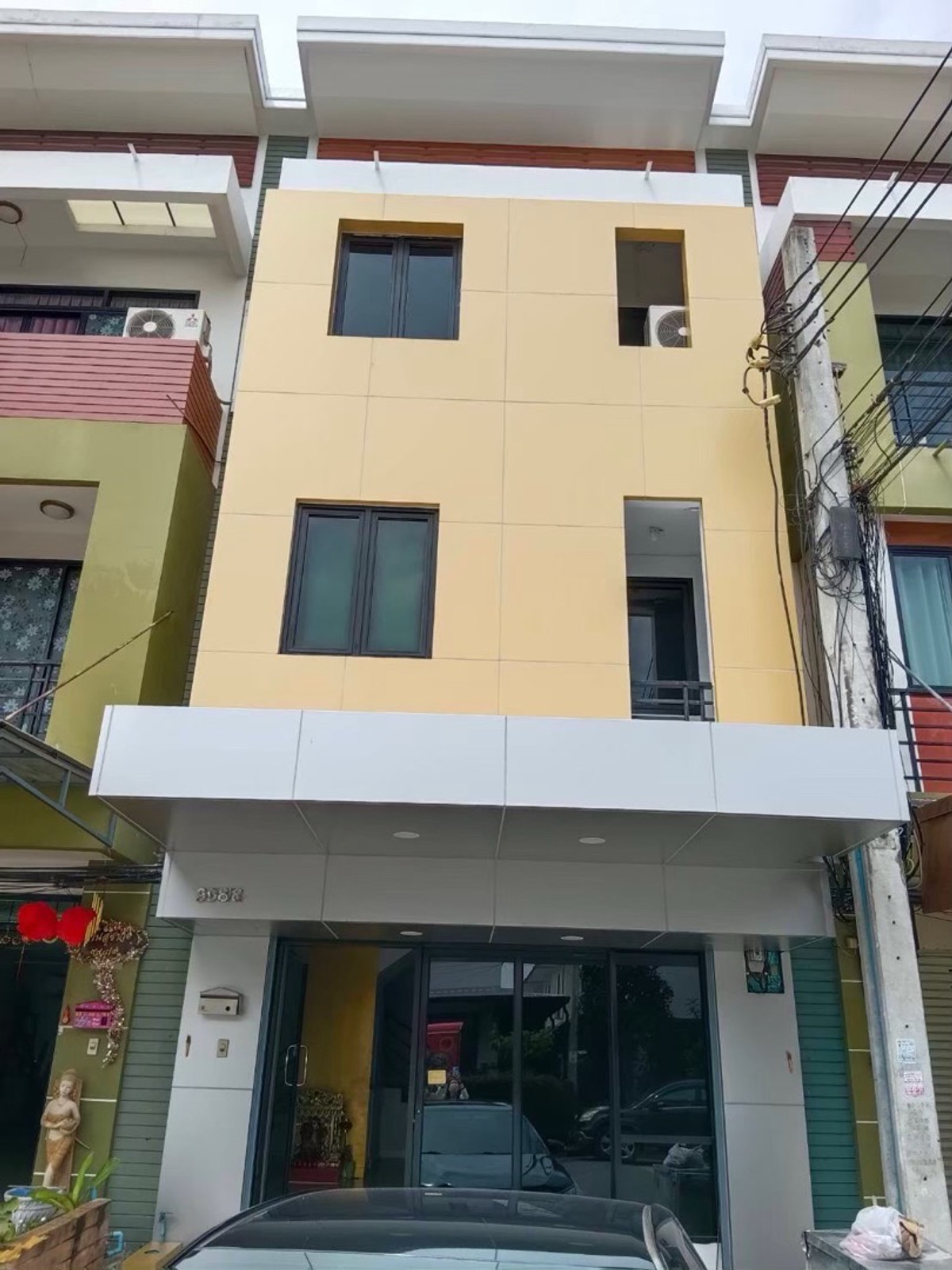 For RentShop HouseSamut Prakan,Samrong : 💥CP-10118💥 For Rent: 3-story Commercial Building, Sap Rung Rueang City Bang Pu Phase 2 👉Add Line @seecondo