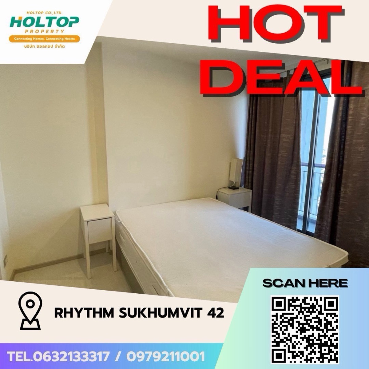 ขายคอนโดสุขุมวิท อโศก ทองหล่อ : Owner Post ขายคอนโด ราคาต่ำกว่าตลาด ใกล้BTSเอกมัย
Rhythm Sukhumvit 42 (ริธึ่ม สุขุมวิท 42