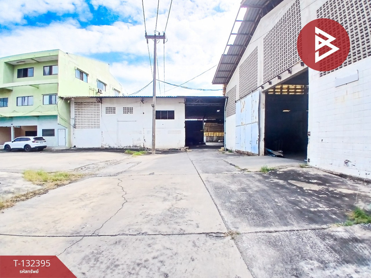 For SaleWarehouseMahachai Samut Sakhon : Warehouse with land for sale, area 7 rai 2 ngan 94.7 sq m, Krathum Baen, Samut Sakhon