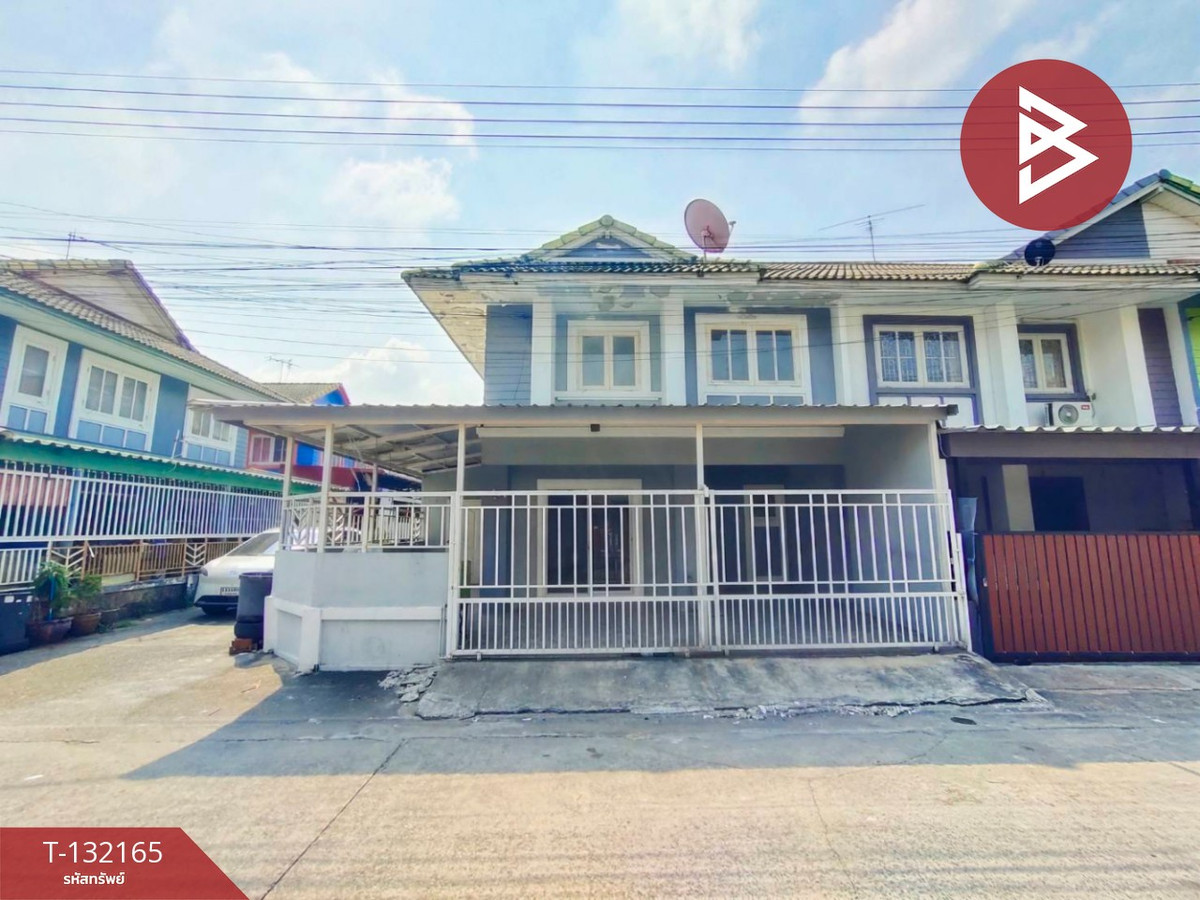 For SaleTownhomePathum Thani,Rangsit, Thammasat : Townhouse for sale Pruksa Village 13 Rangsit-Khlong 3, Khlong Luang, Pathum Thani
