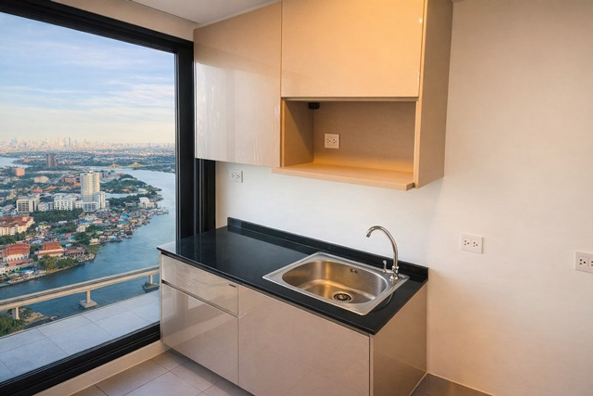 For RentCondoRattanathibet, Sanambinna : Owl Market Sanambinnam MRT PhraNangKlao 250 m. Condo for rent ChaoPhraya River view the Politan Rive