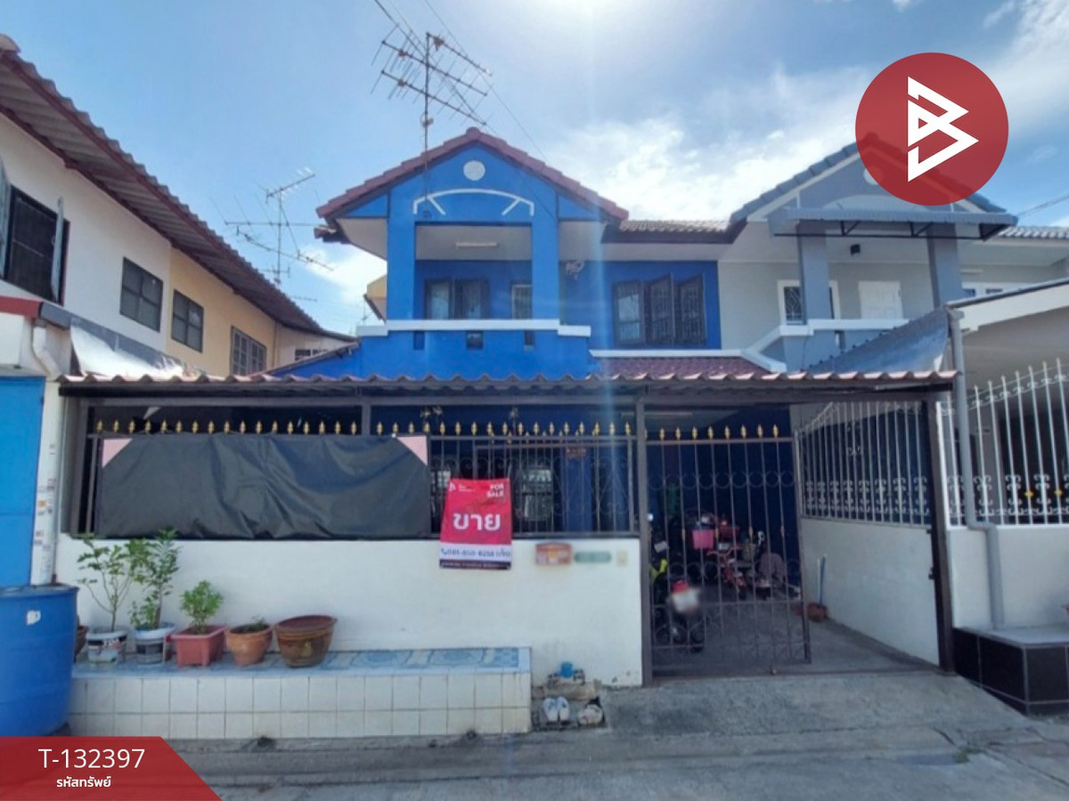 For SaleTownhomeSamut Prakan,Samrong : Townhouse for sale Bhumjai Niwet Village 1 Project 6 Phra Samut Chedi Samut Prakan