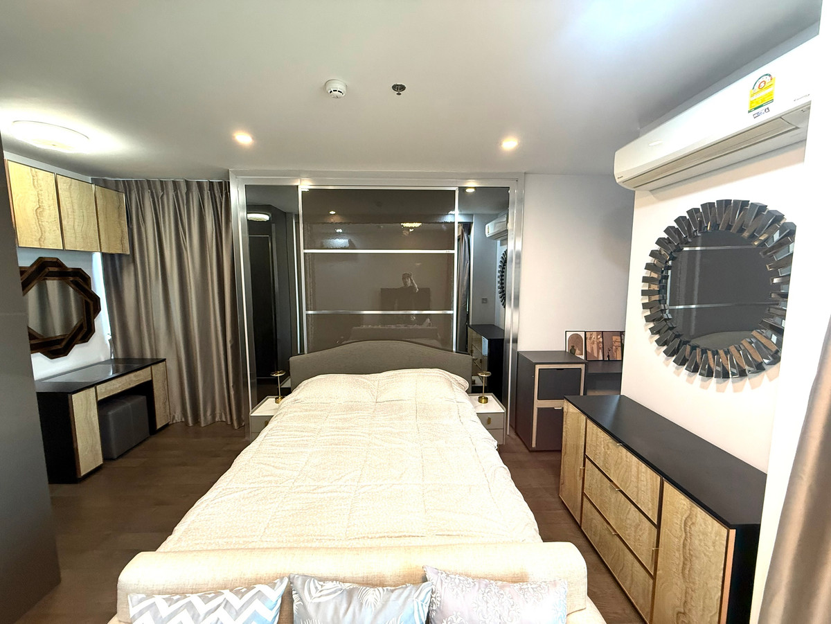 ให้เช่าคอนโดราชเทวี พญาไท :  IDEO Q Siam - Ratchathewi 40 ตร.ม ชั้น 10 (one bedroom)เดินไปพารากอน400เมตร BTSพญาไท  ★Private Lift ไอดีโอ คิว สยาม - ราชเทวี