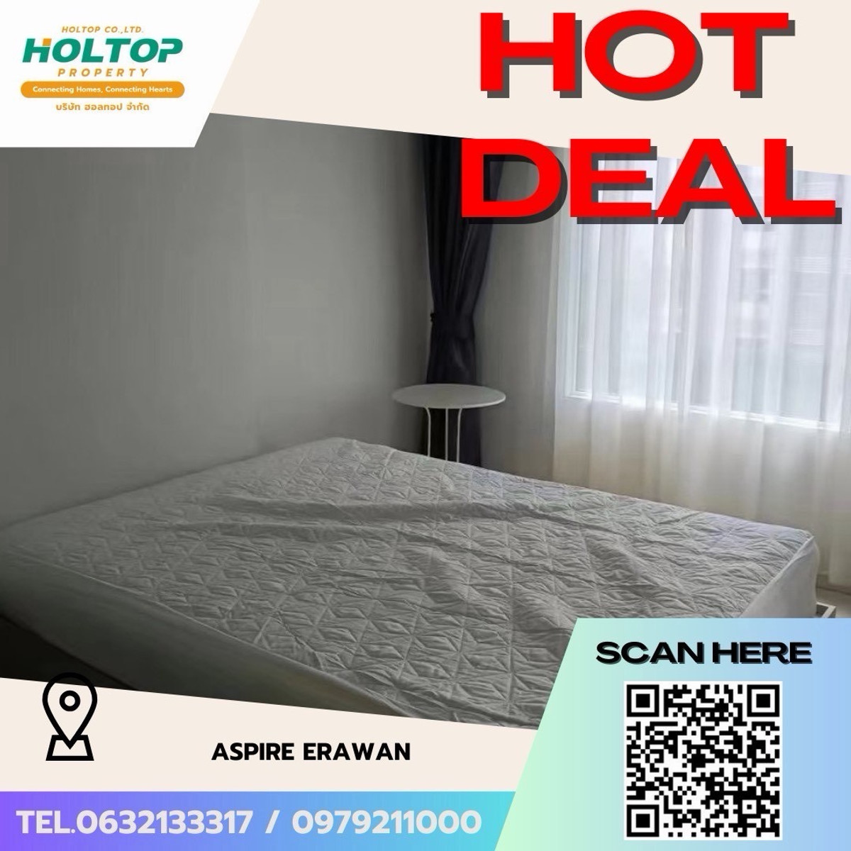 For SaleCondoSamut Prakan,Samrong : Owner Post Price lower than market 
 Condo for sale Aspire Erawan