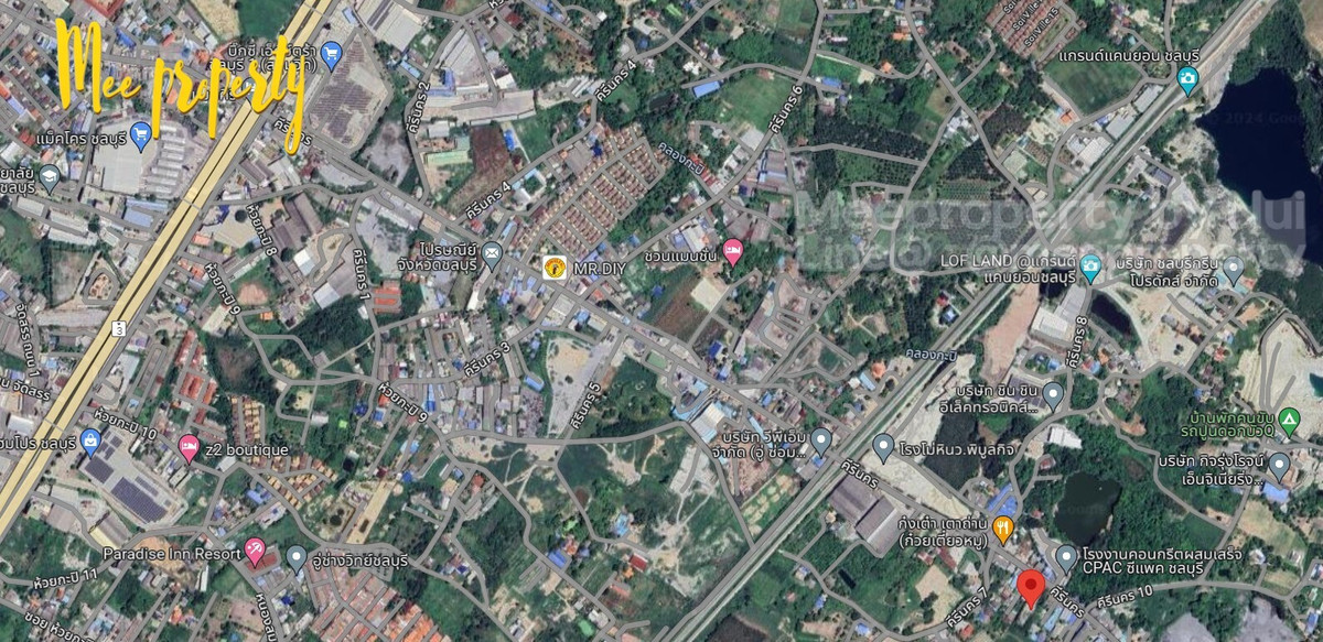 ให้เช่าที่ดินพัทยา บางแสน ชลบุรี สัตหีบ : #ให้เช่า / ที่ดินเปล่า ทำเลค้าขาย 2 ไร่ 65 ตร.ว อ.เมือง ต.ห้วยกะปิ จ.ชลบุรี ที่ดินกว้าง 32.31 เมตร ยาว 107.89 เมตร ME-238