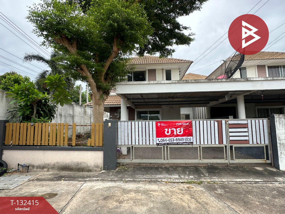 For SalePattaya, Bangsaen, Chonburi : Semi-detached house for sale, Khao View Village, Sriracha, Chonburi.