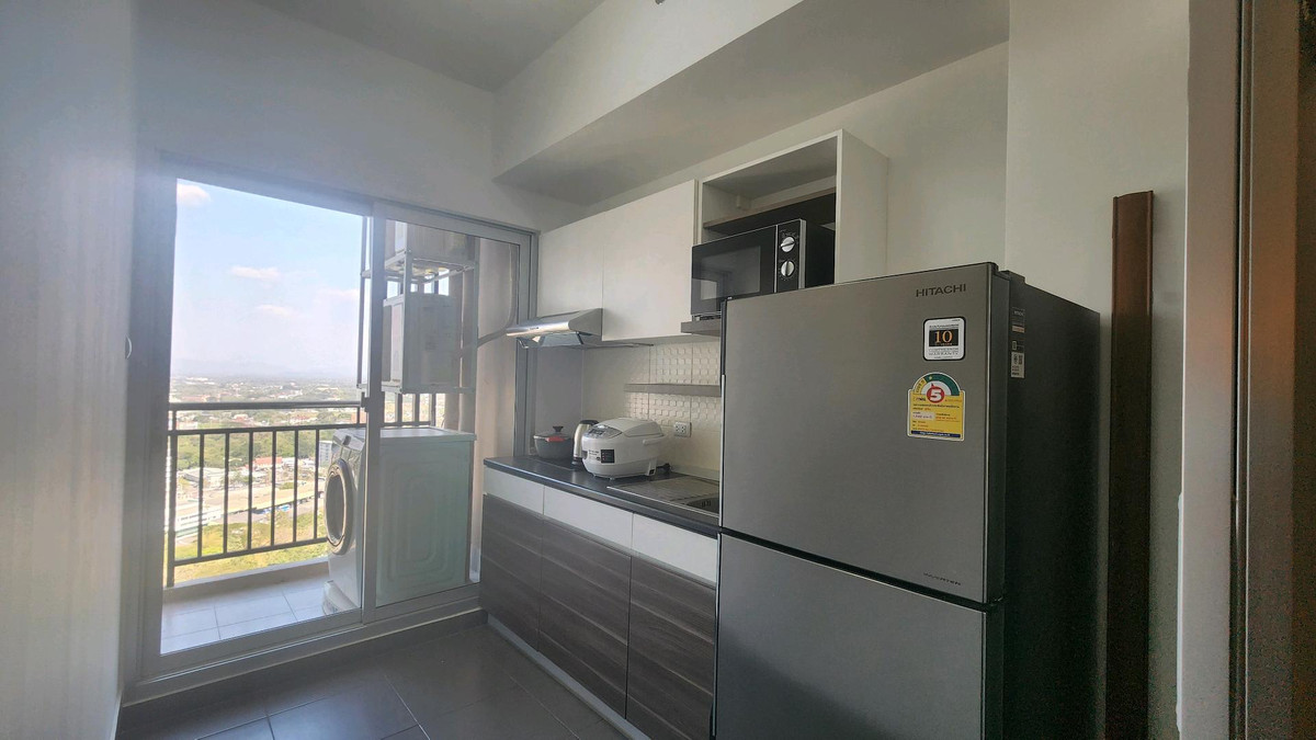 ให้เช่าคอนโดเชียงใหม่ : Supalai Monte 2 | ให้เช่า 1 ห้องนอน ไซต์ใหญ่ วิวสวย เห็นภูเขา และห้องมีโต๊ะทำงาน เอาฟูกมาใส่เพิ่มได้ สะดวกสะบาย เดินถึงเซ็นทรัล เฟส เชียงใหม่