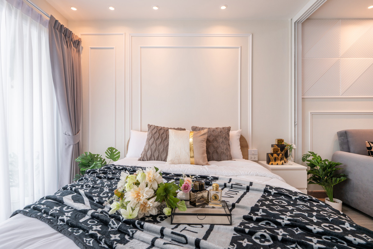 For SaleCondoOnnut, Udomsuk : Condo near the BTS, in the heart of the city, prime location! The Log 3 - Sukhumvit, low price starting at 5000 baht per month, fully furnished condo, just pack your bags and move in!!!!