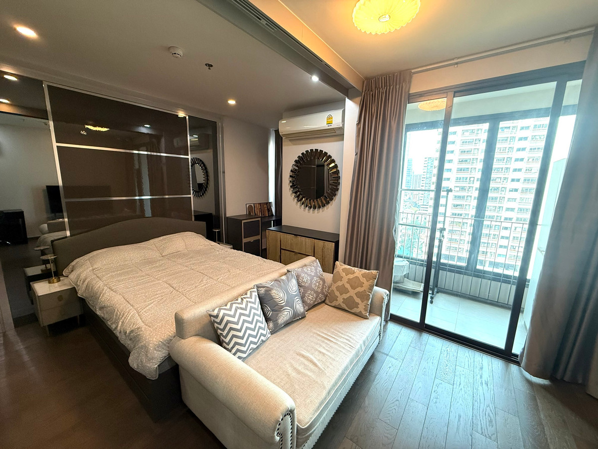 ให้เช่าคอนโดราชเทวี พญาไท :  IDEO Q Siam - Ratchathewi 40 ตร.ม ชั้น 10 (one bedroom)เดินไปพารากอน400เมตร BTSพญาไท  ★Private Lift ไอดีโอ คิว สยาม - ราชเทวี