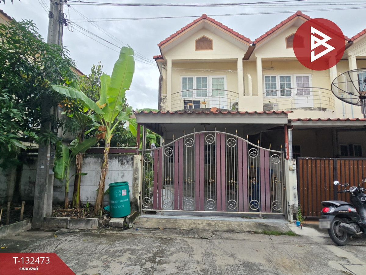 For SaleTownhomeSamut Prakan,Samrong : Townhouse for sale Fueang Fa Villa Village 11, Phase 9, Phraeksa, Samut Prakan