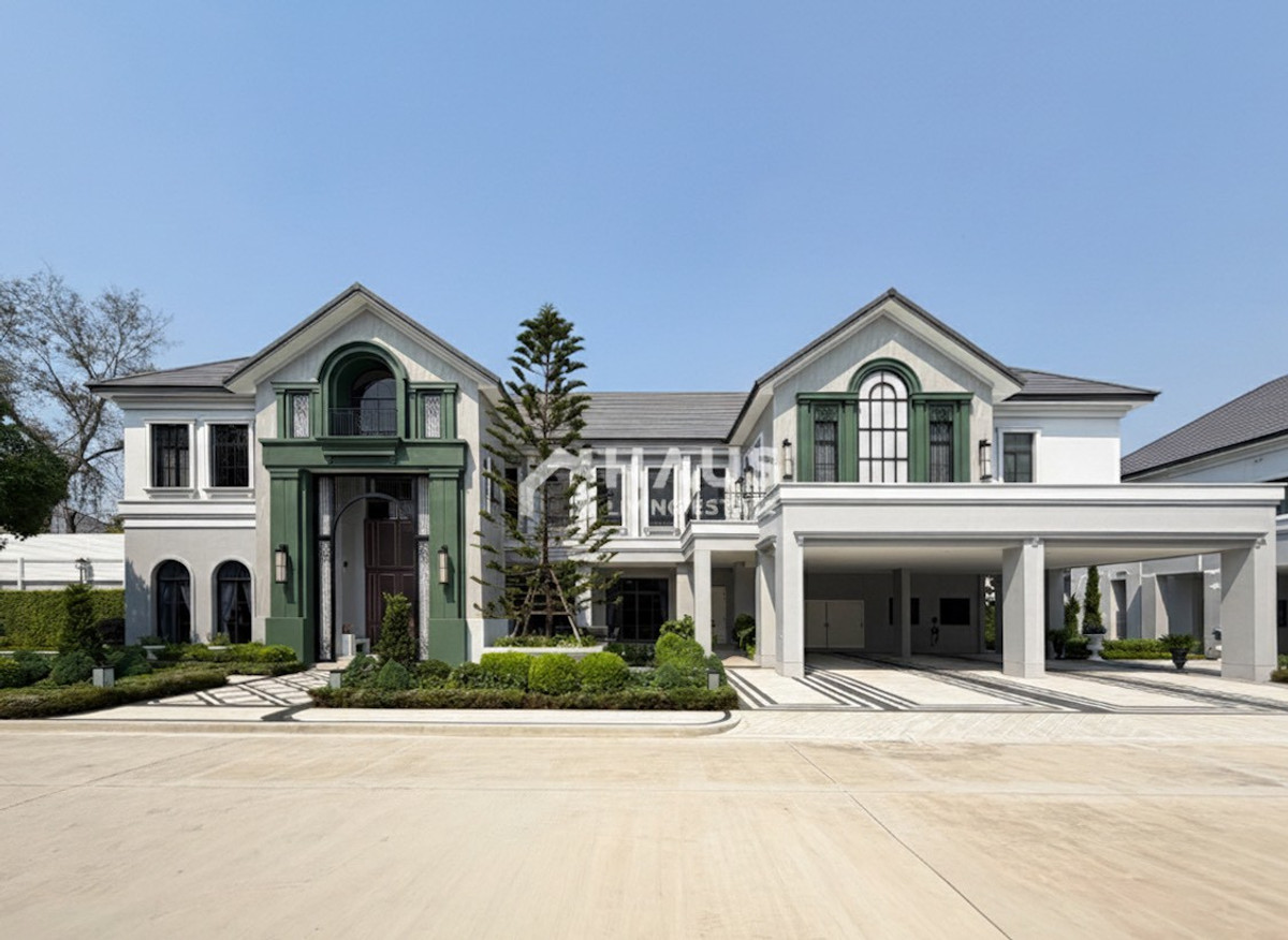 ขายบ้านพุทธมณฑล ศาลายา : 🔥 ขายบ้านเดี่ยว เดอะ พาลาซโซ่ ปิ่นเกล้า - บรมฯ 🔥 The Palazzo Pinklao - Borom / 5 ห้องนอน #HPHU043