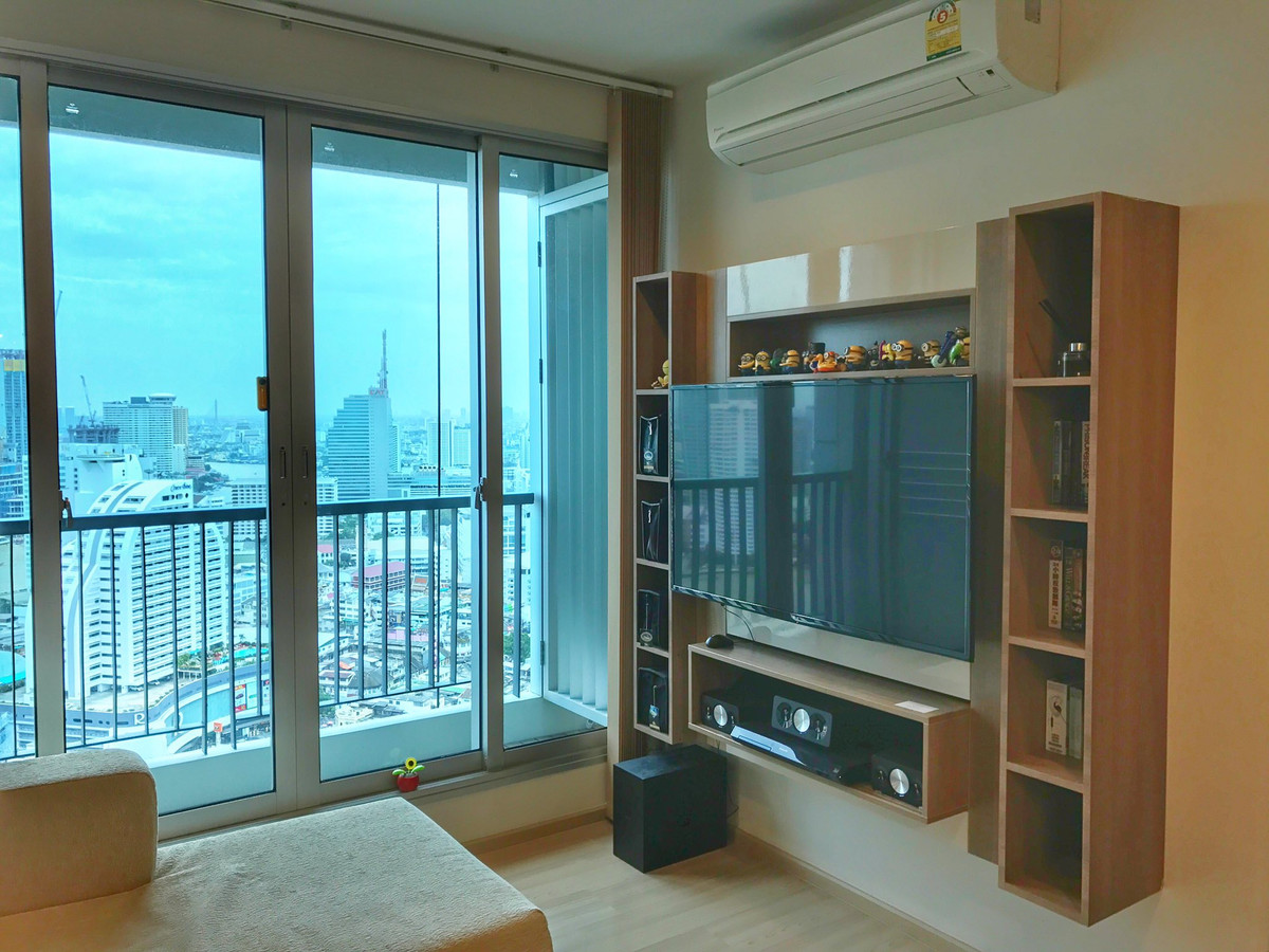 ให้เช่าคอนโดสาทร นราธิวาส : Rhythm Sathorn / 1 Bedroom (FOR RENT), ริทึ่ม สาทร / 1 ห้องนอน (เช่า) LD015