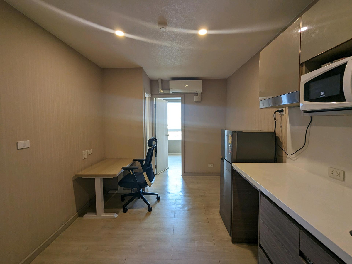 For SaleCondoLadprao, Central Ladprao : The owner sells it himself, room 1 bed+, width 36 sq m, 6th floor, clear view, The Elegant Lat Phrao, there is a foreign quota.