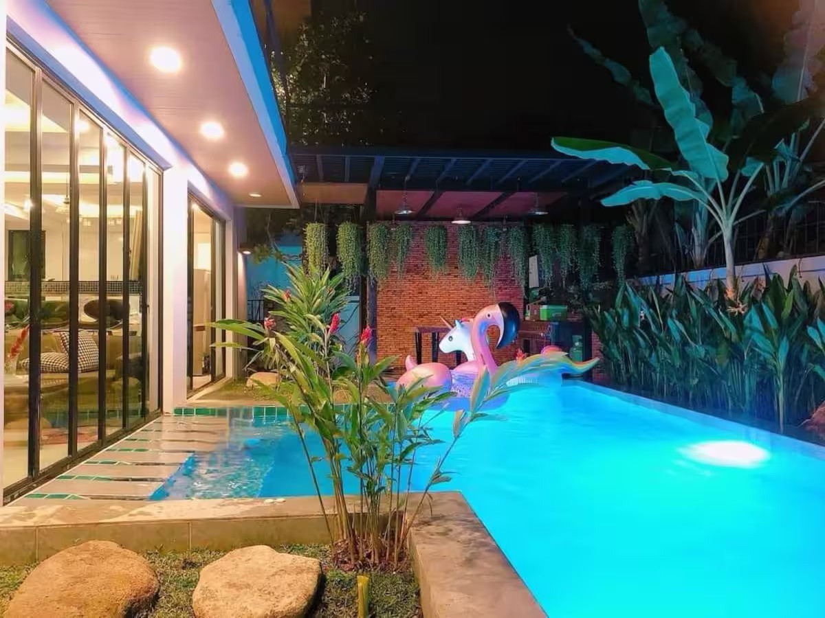 ให้เช่าเชียงใหม่ : ให้เช่า บ้านเดี่ยว พูลวิลล่าส่วนตัว ในโครงการ บียอนด์ สันกำแพง เชียงใหม่ 3ห้องนอน 4ห้องน้ำ