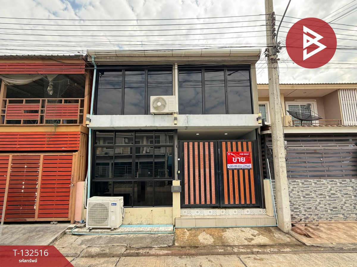 For SaleTownhomeNakhon Pathom : Townhouse for sale Monthathip Village 3, Phetkasem, Nakhon Pathom, ready to move in.