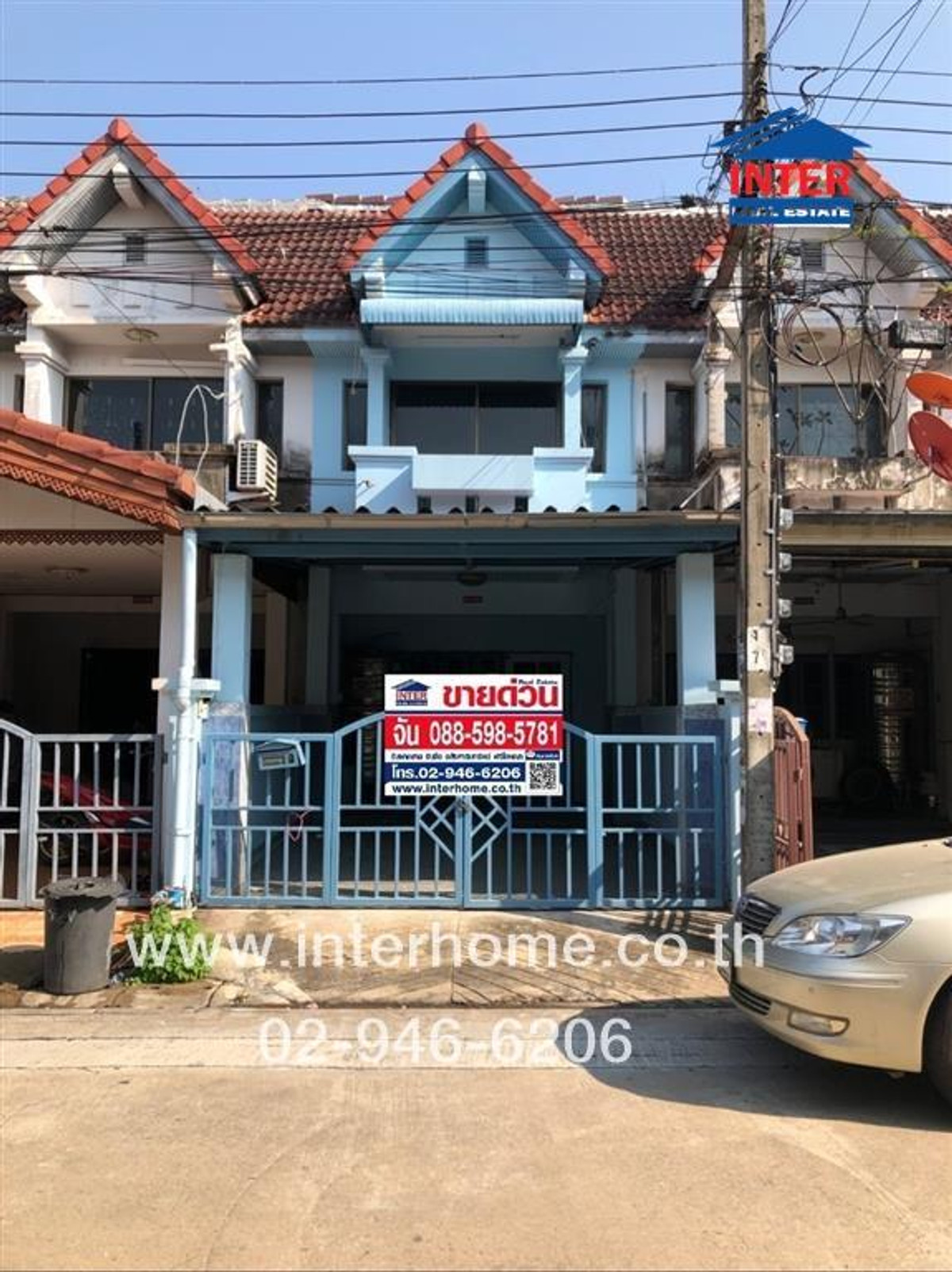 ขายทาวน์โฮมมีนบุรี-ร่มเกล้า : ทาวน์เฮ้าส์ 2 ชั้น 19 ตร.ว. หมู่บ้านโชคชัยปัญจทรัพย์ ซอย3 ใกล้ MRT เคหะรามคำแหง ซอยรามคำแหง184 ถนนรามคำแหง เขตมีนบุรี กรุงเทพมหานคร