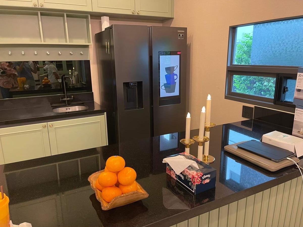 ขายบ้านพัฒนาการ ศรีนครินทร์ : ขายบ้านหรู โครงการ Setthasiri Krungthep Kreetha 2 (เศรษฐสิริ กรุงเทพกรีฑา 2) แปลงมุม ไซส์ใหญ่ ด้านหน้าไม่ติดใคร  บ้านเดี่ยว 2 ชั้น ขนาดที่ดิน 105 ตารางวา พื้นที่ใช้สอย 404 ตารางเมตร