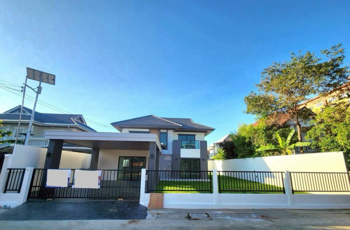 For SaleHouseNonthaburi, Bang Yai, Bangbuathong : Single house for sale, Maneeya Village, Rattanathibet, large house, house ready to move in, Nonthaburi, Central Rattanathibet.