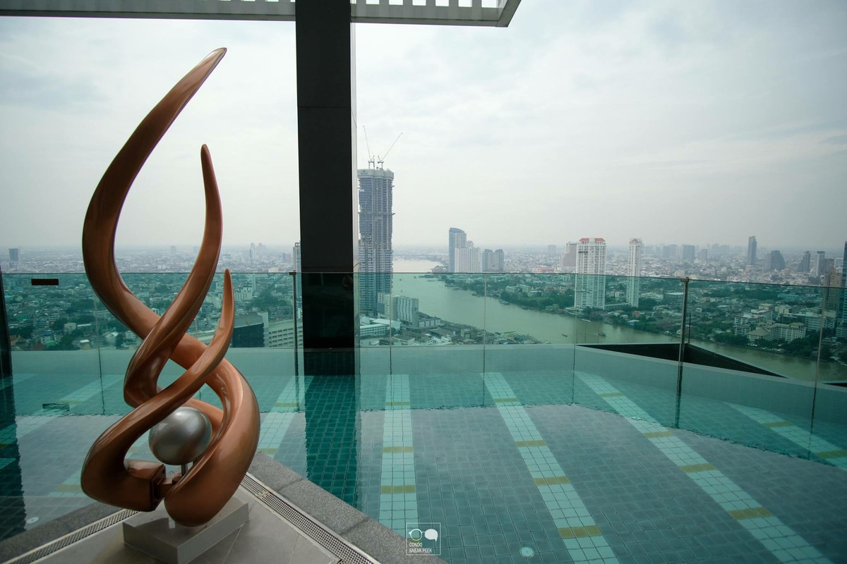 ให้เช่าคอนโดสาทร นราธิวาส : Rhythm Sathorn / 1 Bedroom (FOR RENT), ริทึ่ม สาทร / 1 ห้องนอน (เช่า) LD015