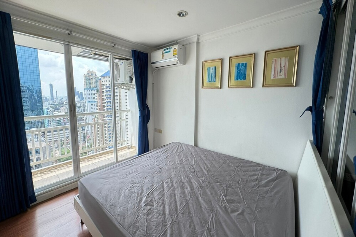 CondoSukhumvit, Asoke, Thonglor : 🔥 For Sale - Rent !! Big balcony, There is a bathtub !! 🔥 Code C20230110950..........Grand Park View Asoke, 1 bedroom, 1 bathroom, high floor 26++, furnished, ready to move in, Special Deal!!📣📣
