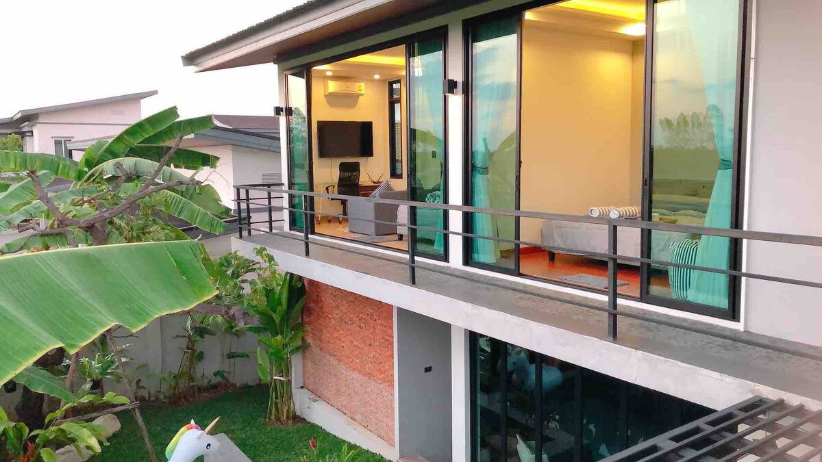 ให้เช่าเชียงใหม่ : ให้เช่า บ้านเดี่ยว พูลวิลล่าส่วนตัว ในโครงการ บียอนด์ สันกำแพง เชียงใหม่ 3ห้องนอน 4ห้องน้ำ