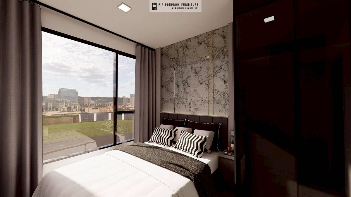 For RentCondoPathum Thani,Rangsit, Thammasat : 🏡 For rent Modiz Avantgarde 14,500฿💖 ✨ 12th floor, separate kitchen, beautifully decorated ✅️ Ready to move in March 69