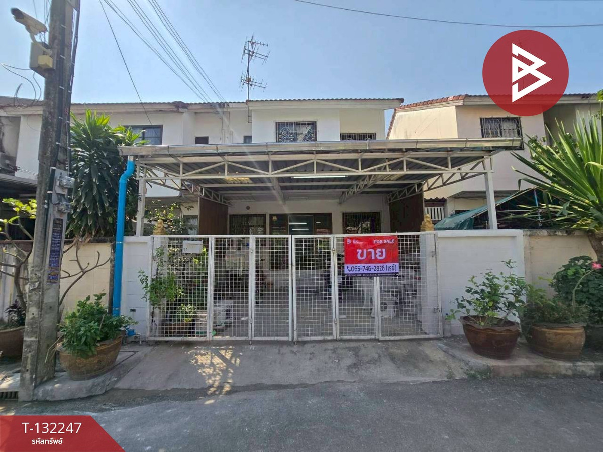 For SaleTownhomeLadprao101, Happy Land, The Mall Bang Kapi : Townhouse for sale Sri Nawamin Village National Housing Authority, Bang Kapi, Bangkok