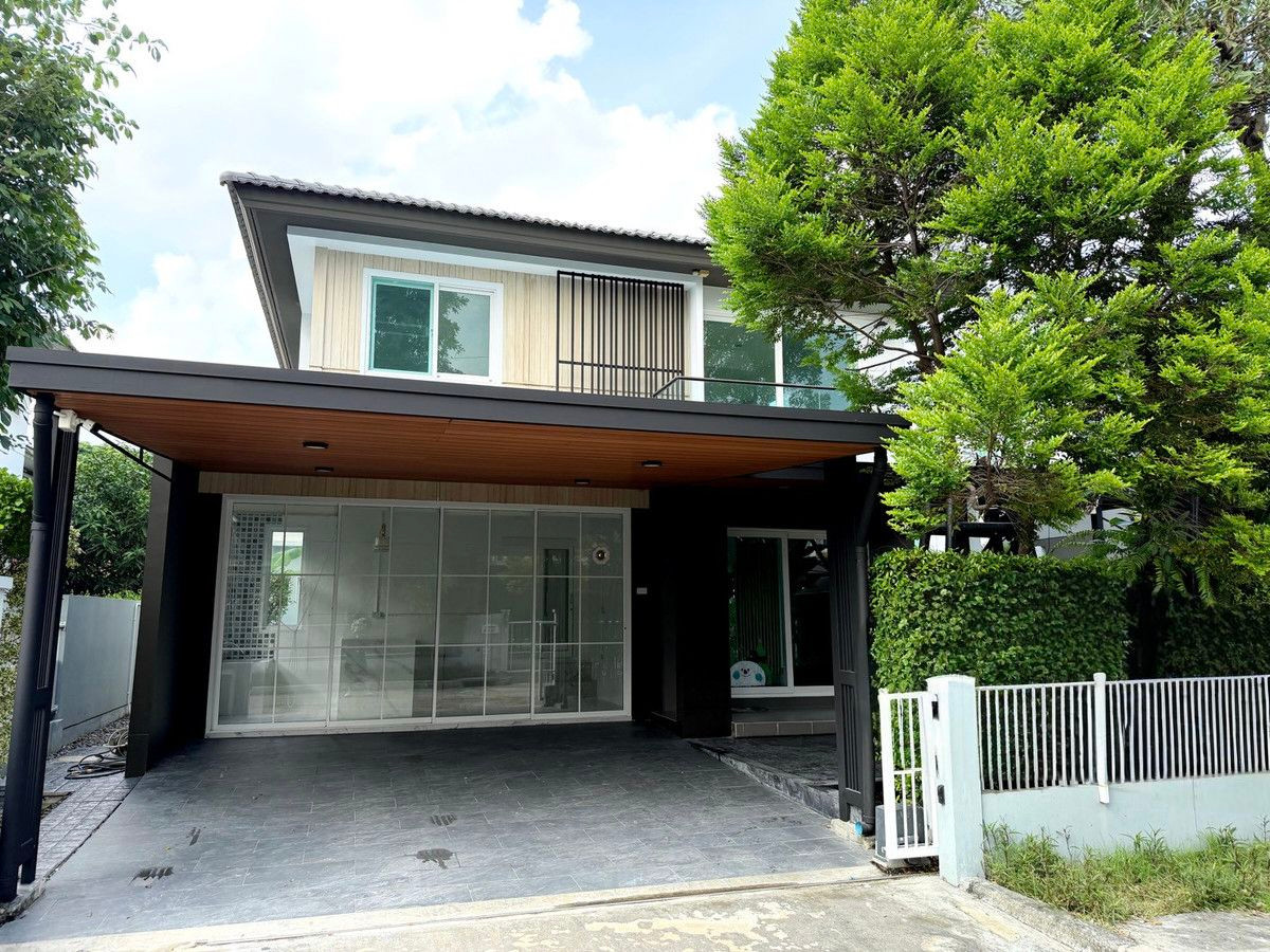 For SaleHouse : 50ตรว 3นอน3น้ำ บ้านเดี่ยว 2 ชั้น พฤกษ์ลดา วงแหวน หทัยราษฏร์ 