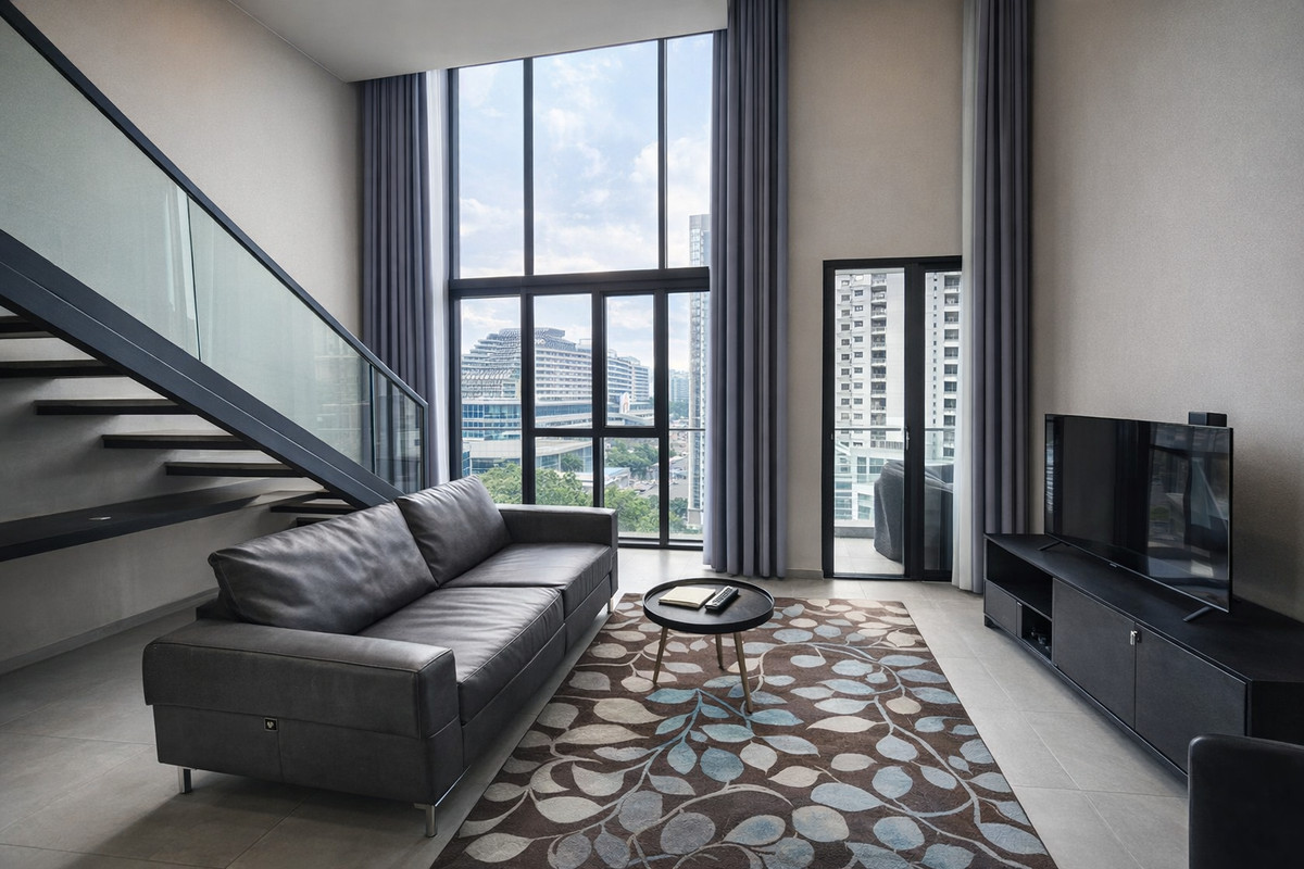 ให้เช่าคอนโดสยาม จุฬา สามย่าน : Cooper Siam – Available for Rent | Duplex 1 bedroom | 51 Sqm | 35K 