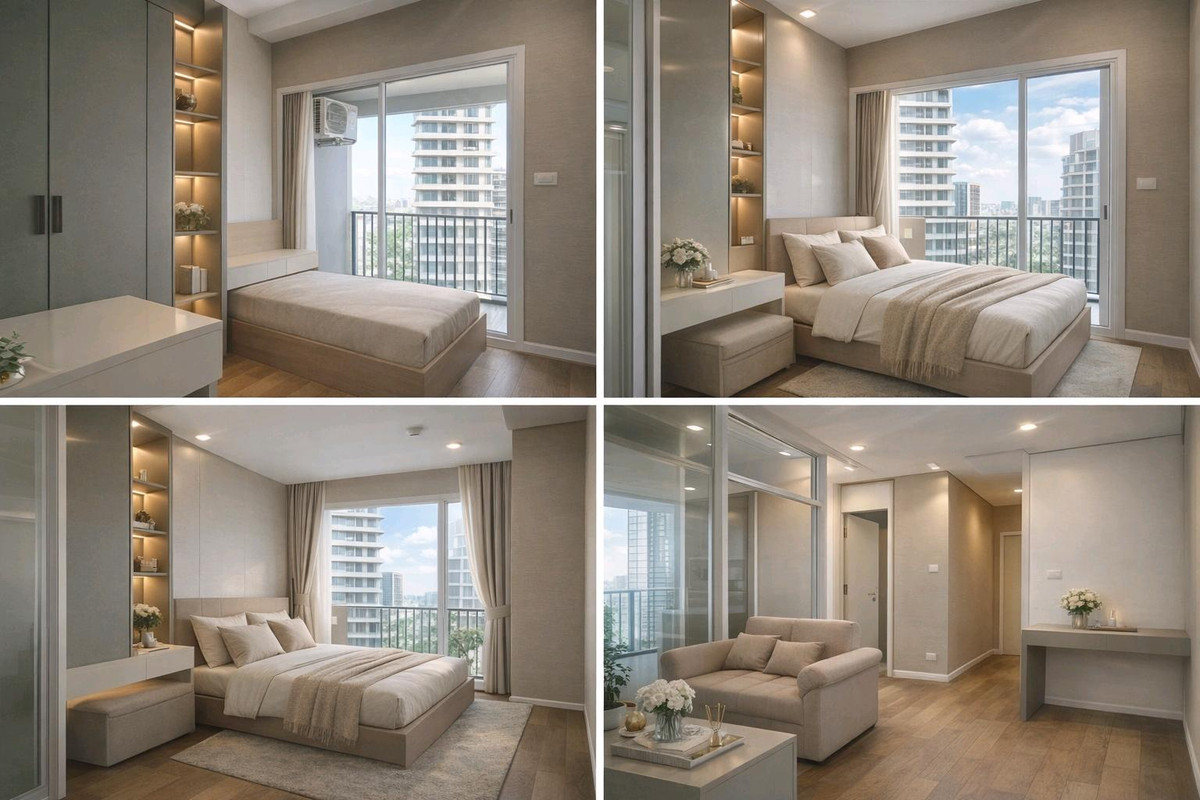 ให้เช่าคอนโดลาดพร้าว เซ็นทรัลลาดพร้าว : The saint residences