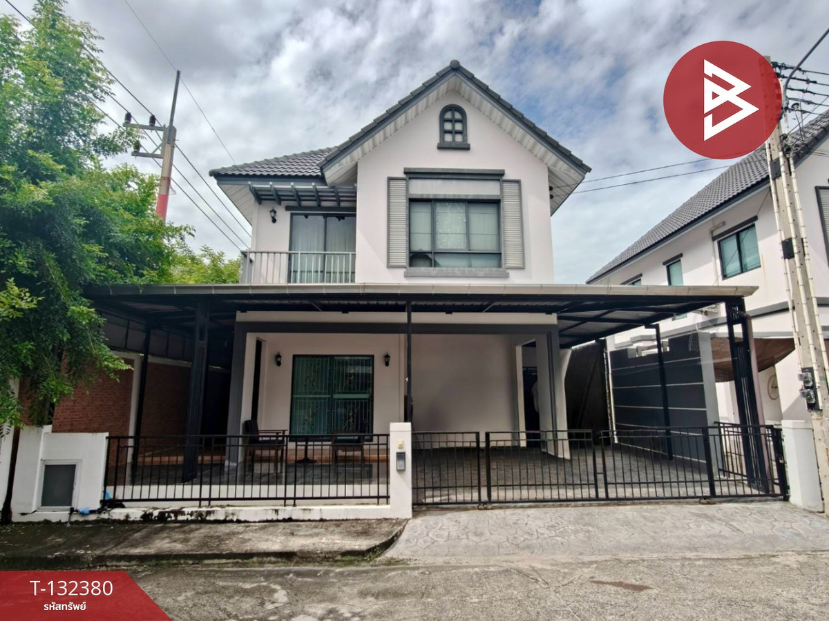 For SaleChachoengsao : Semi-detached house for sale, Modi Villa Village Lat Krabang-Suvarnabhumi, Khlong Luang Phaeng, Chachoengsao