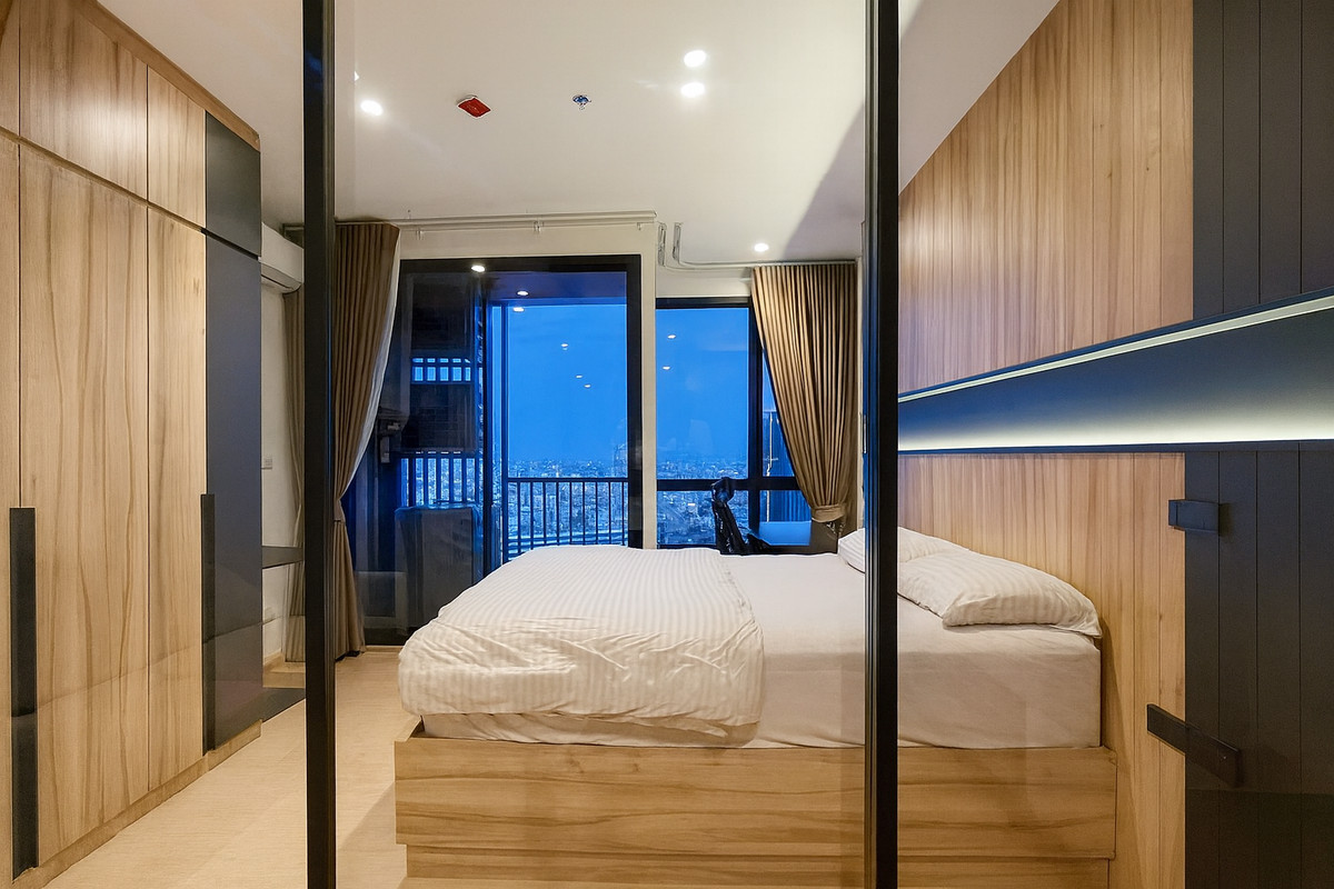 For RentCondoLadprao, Central Ladprao : Condo for rent MARU Ladprao 15 (Maru Ladprao 15) (31 sq m.) fully furnished, pets allowed.