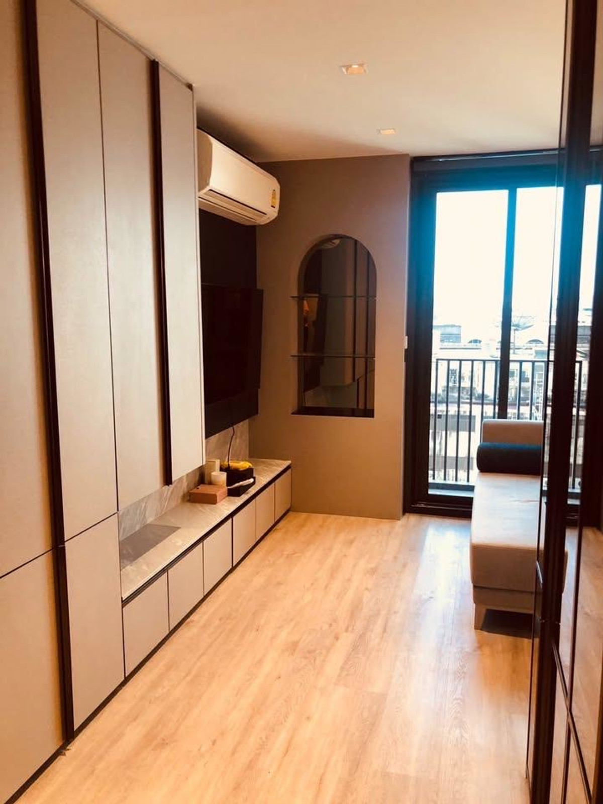 ให้เช่าคอนโดอ่อนนุช อุดมสุข : ให้ เช่า ห้องใหม่ สวย Duplex เดอะ ไลน์ สุขุมวิท 101 the line sukhumvit 101