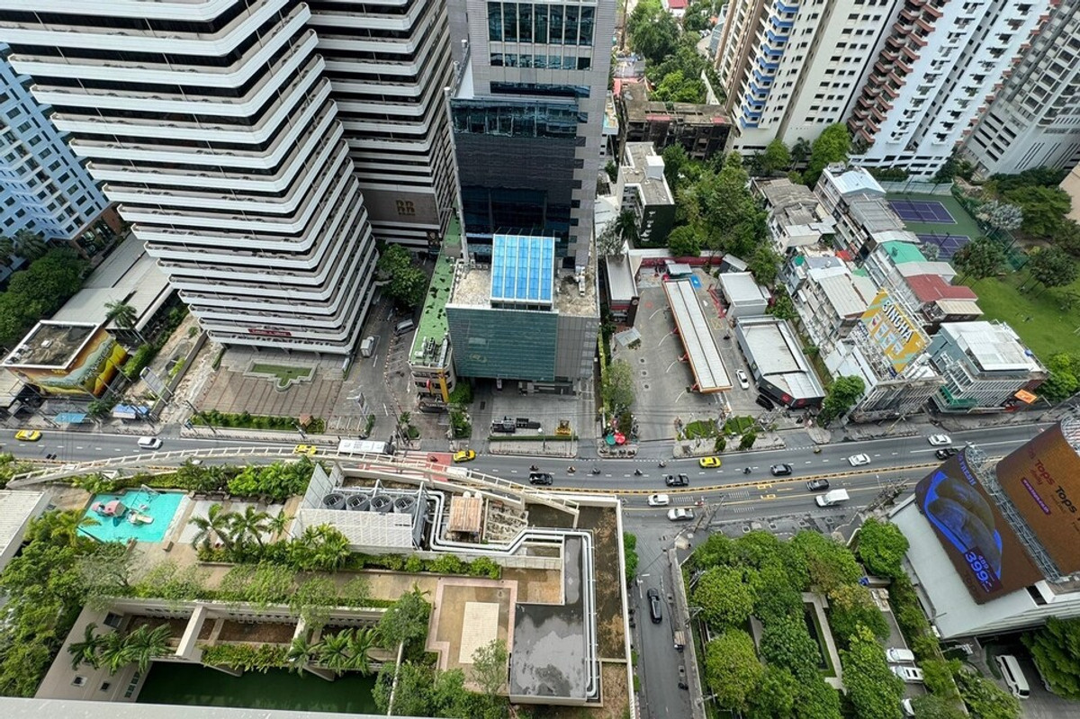CondoSukhumvit, Asoke, Thonglor : 🔥 For Sale - Rent !! Big balcony, There is a bathtub !! 🔥 Code C20230110950..........Grand Park View Asoke, 1 bedroom, 1 bathroom, high floor 26++, furnished, ready to move in, Special Deal!!📣📣