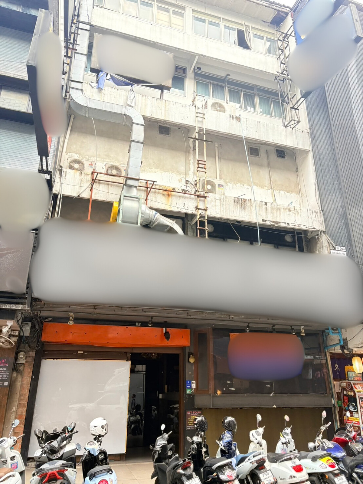 For RentRetail SpaceSilom, Saladaeng, Bangrak : Prime CBD Shop House For Rent in Silom Thaniya Alley Bts Sala Daeng