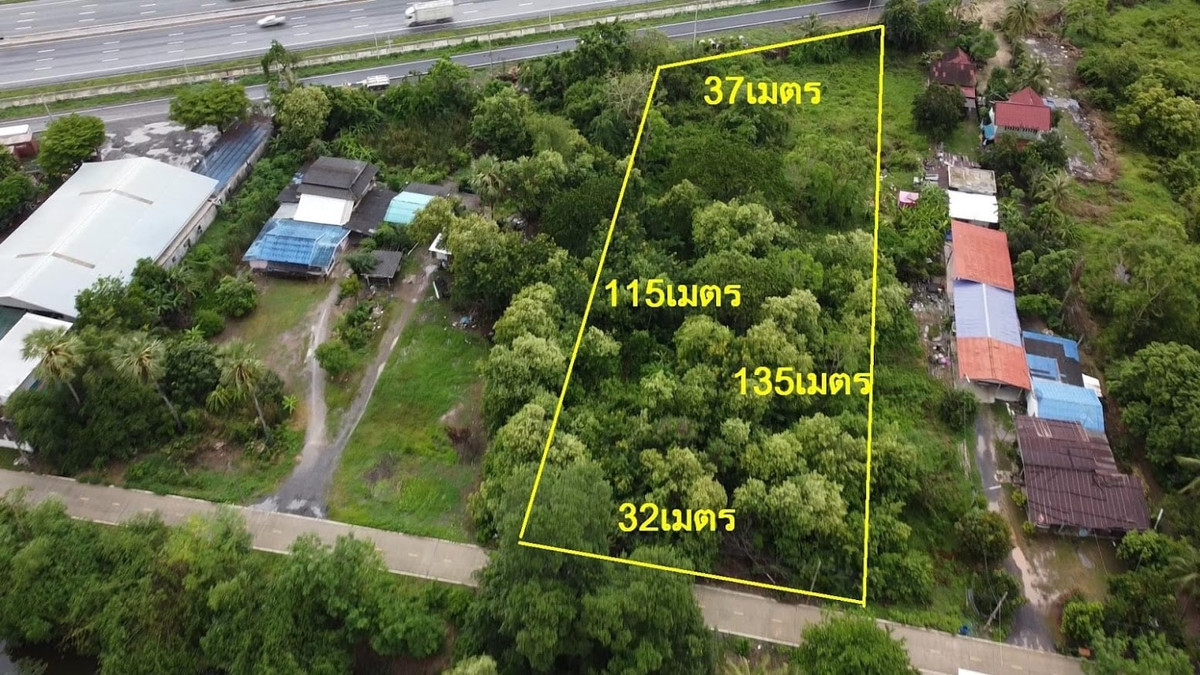 ขายที่ดินปทุมธานี รังสิต ธรรมศาสตร์ : ขายที่ดิน 2.5 ไร่ ติดถนนมอเตอร์เวย์ บางปะอิน ช่วง กม 6.5 ตำบลคลองสาม คลองหลวง  ราคาไม่แพง ต่อรองได้ สุดยอดทำเลดี