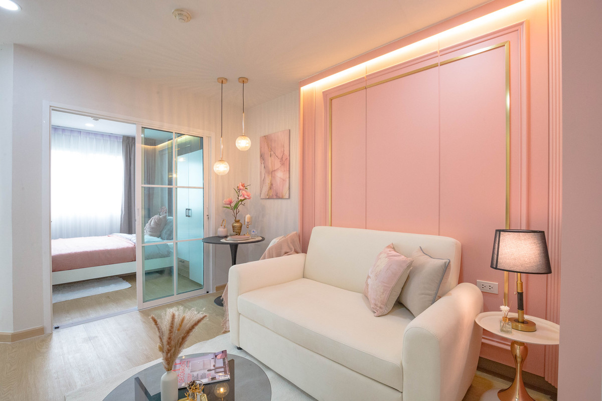 For SaleCondoNawamin, Ramindra : ✨ Beautiful room, Luxury Classic level | Low price, only 1.49 million ✨Lumpini Condo Town Ramintra-Lak Si✨ Condo, good location, close to the city, convenient travel.